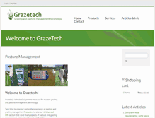 Tablet Screenshot of grazetech.com.au